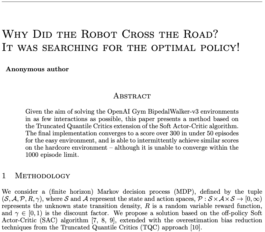 Reinforcement Learning Coursework